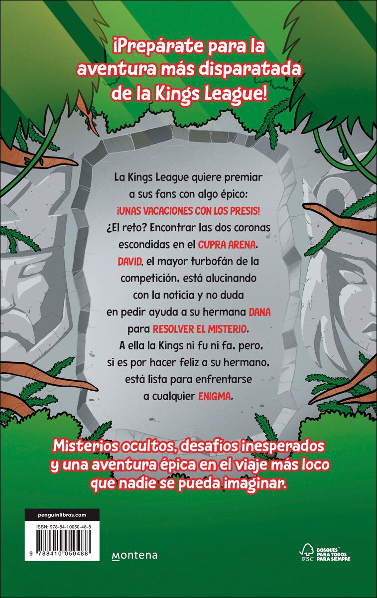 Mistery Kings 1 - El enigma de la isla perdida: Libro oficial de la Kings League (Capa mole) 2