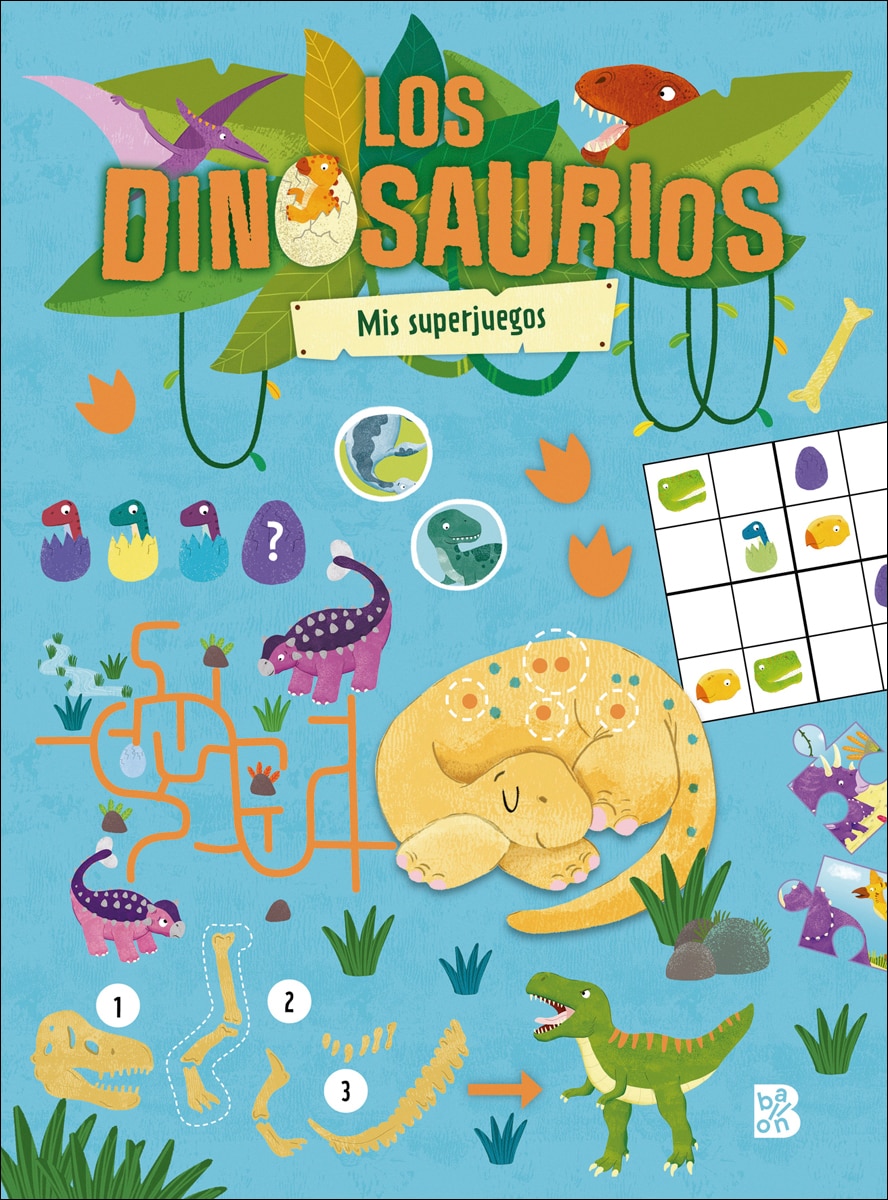 LOS DINOSAURIOS - MIS SUPERJUEGOS (Capa mole) 1