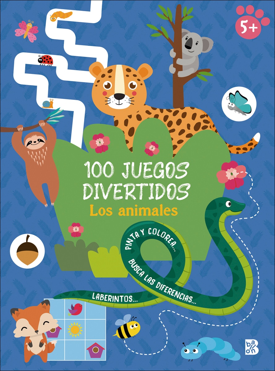 Imagem 0 de 100 JUEGOS DIVERTIDOS - LOS ANIMALES (Capa mole)