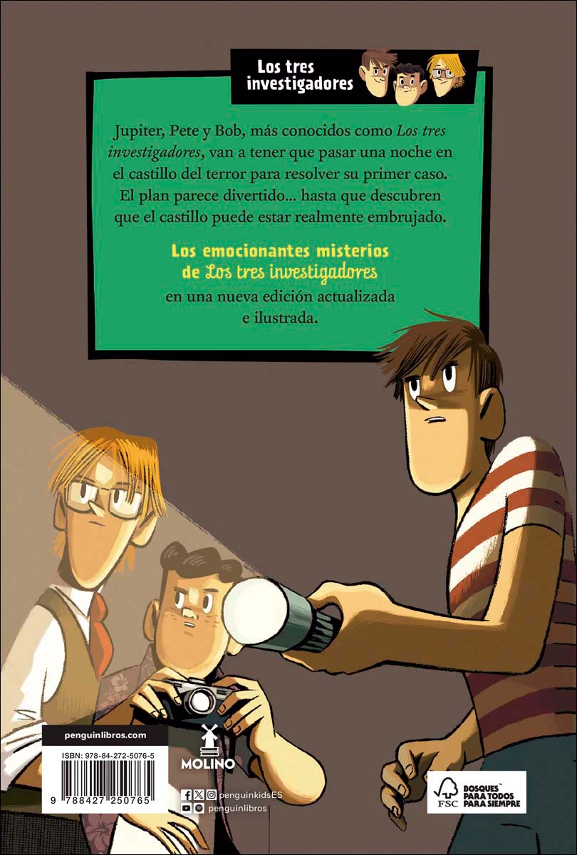 Misterio en el castillo del terror (Los tres investigadores 1) (Capa mole) 2