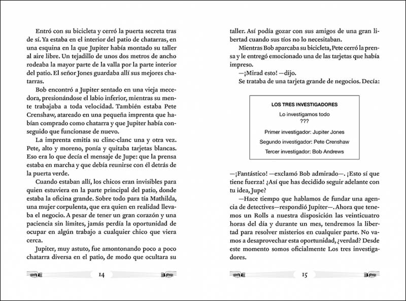 Misterio en el castillo del terror (Los tres investigadores 1) (Capa mole) 5