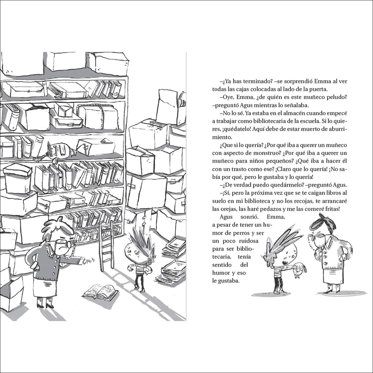 Agus Pianola y el monstruo de los libros 4