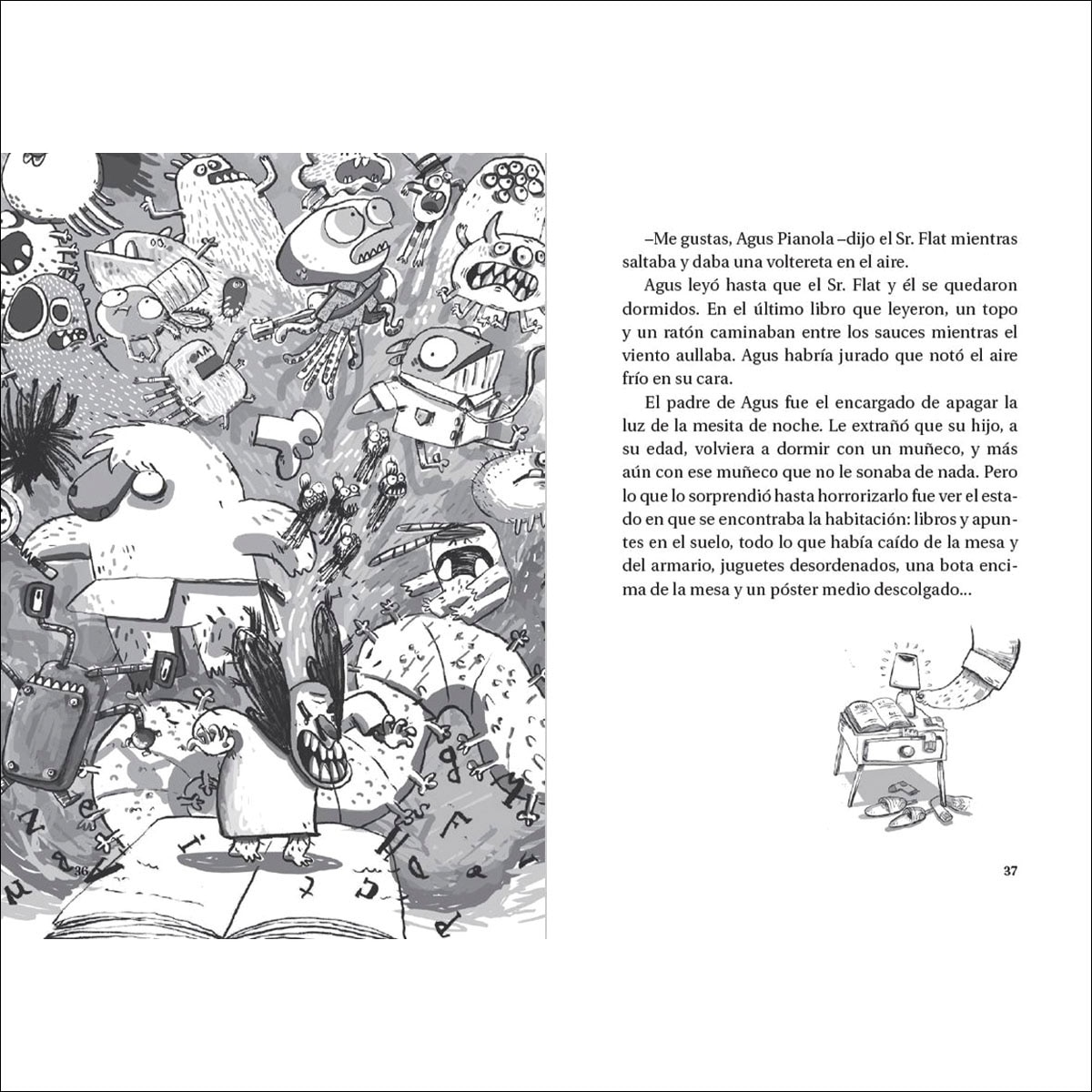 Agus Pianola y el monstruo de los libros 6
