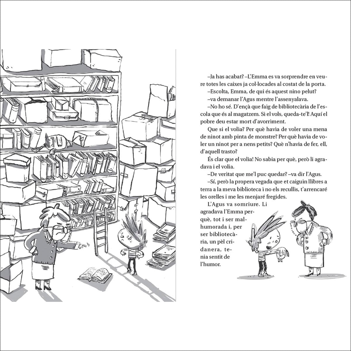 L'Agus Pianola i el monstre dels llibres 4