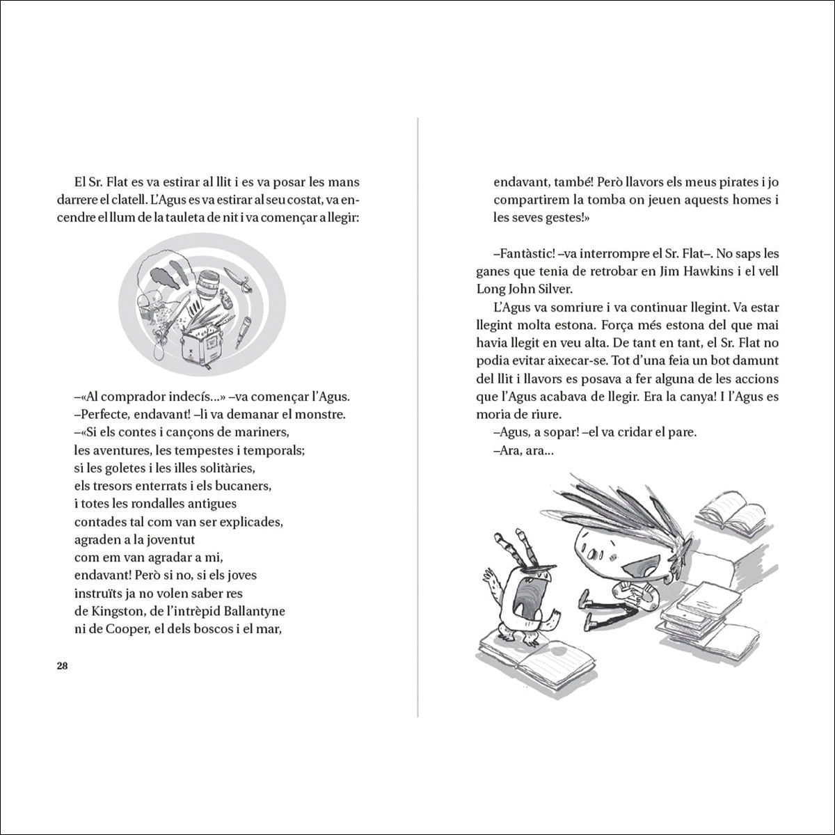 L'Agus Pianola i el monstre dels llibres 6