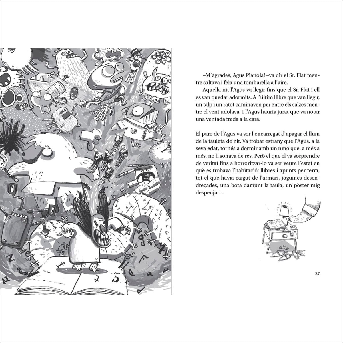 L'Agus Pianola i el monstre dels llibres 7
