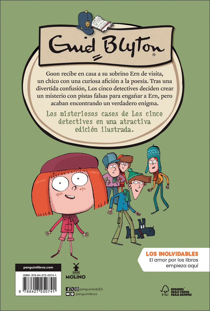 Los cinco detectives 6 - Misterio en la casa escondida (Capa mole) 2