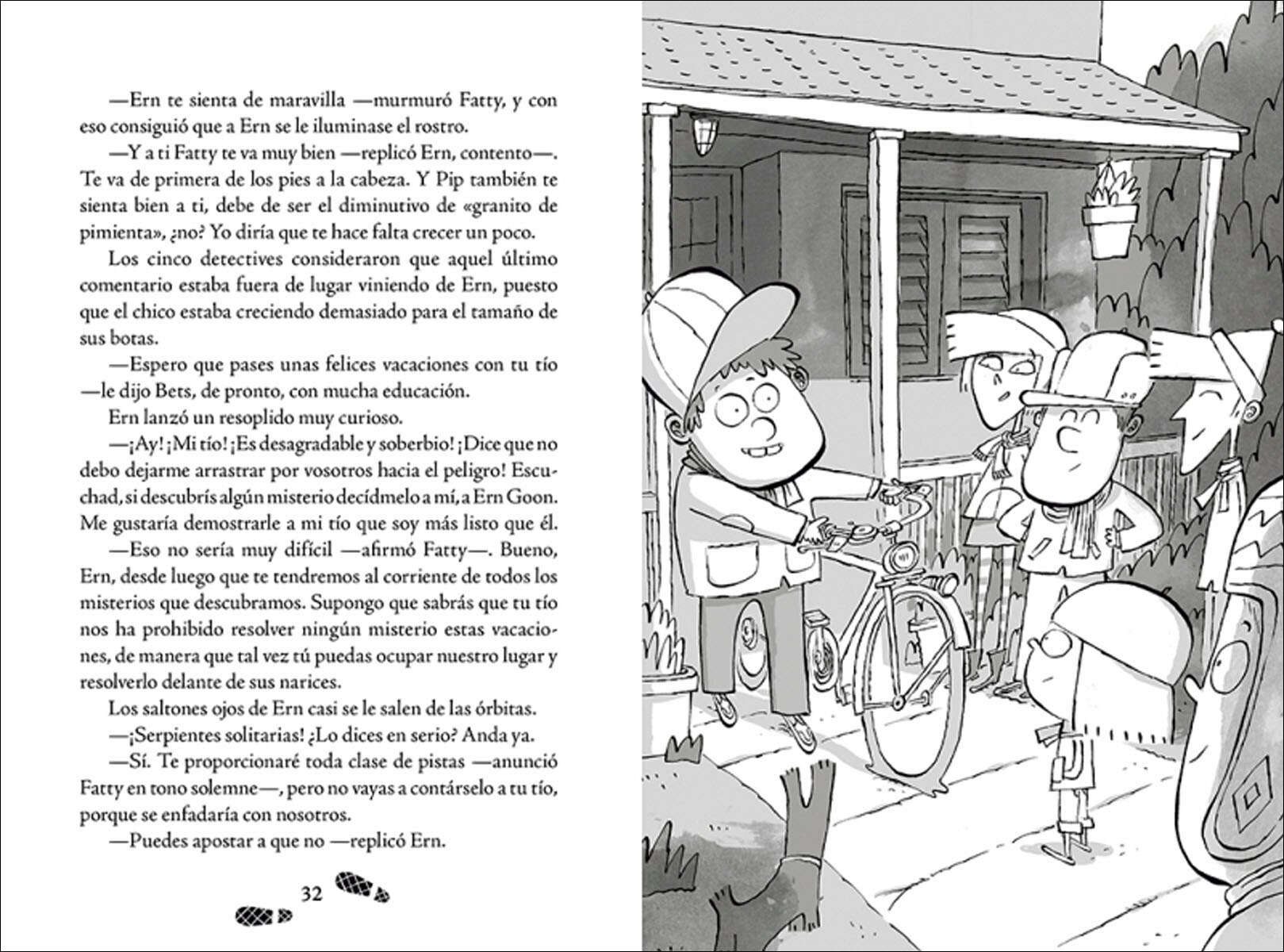 Los cinco detectives 6 - Misterio en la casa escondida (Capa mole) 3