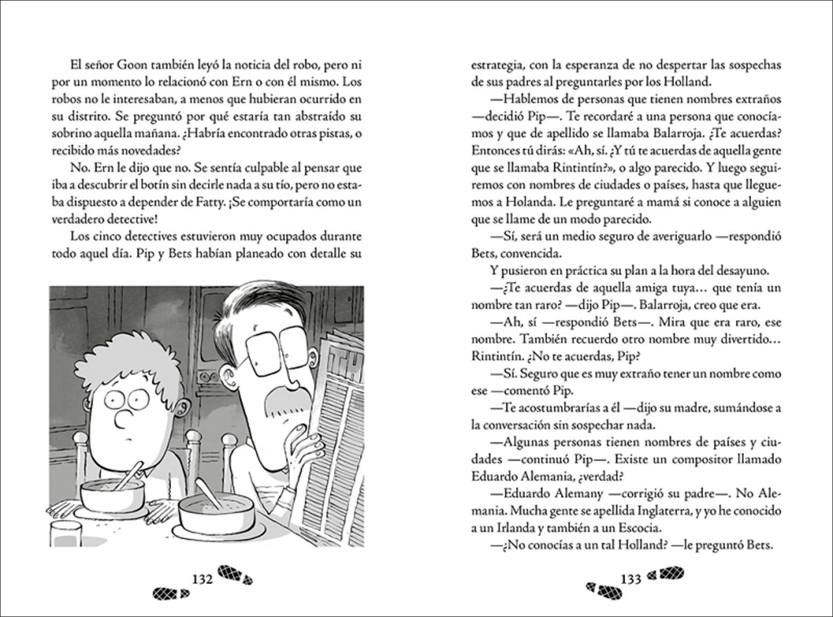 Los cinco detectives 6 - Misterio en la casa escondida (Capa mole) 4