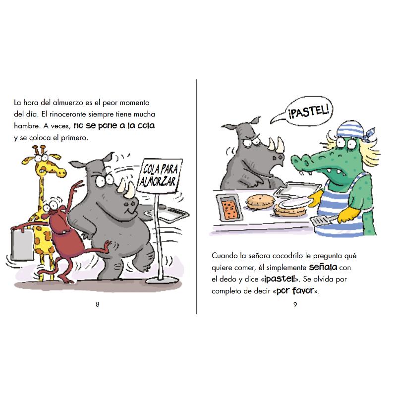 El rinoceronte aprende a ser educado 3