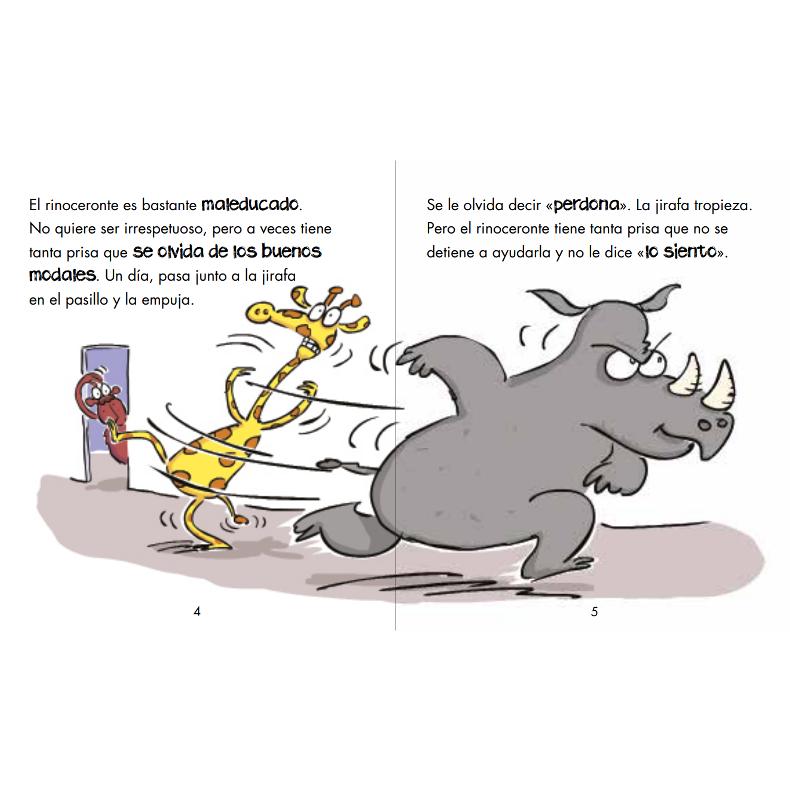 El rinoceronte aprende a ser educado 4