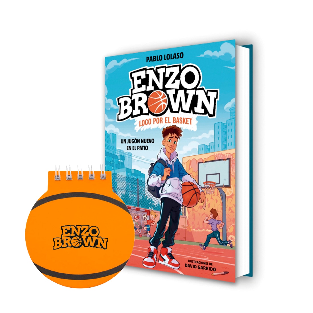 Pack enzo brown 1 un jugon nuevo en el patio + lib 1