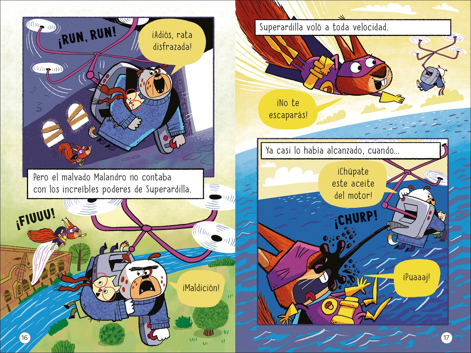 Superardilla y los drones del diluvio - LIBRO 1 (Capa mole) 6