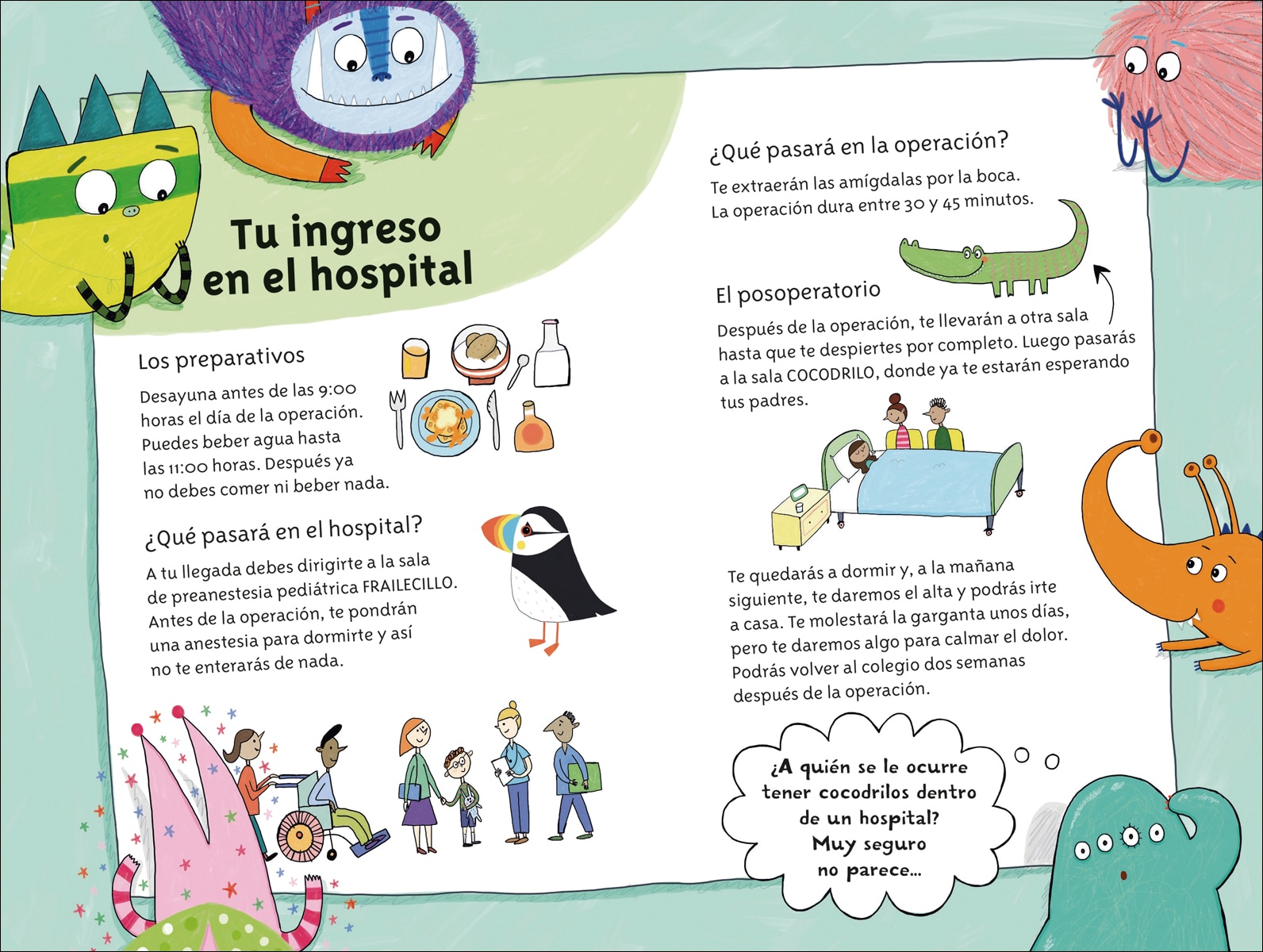 Los monstruos van al hospital - LIBRO 13 (Capa mole) 3