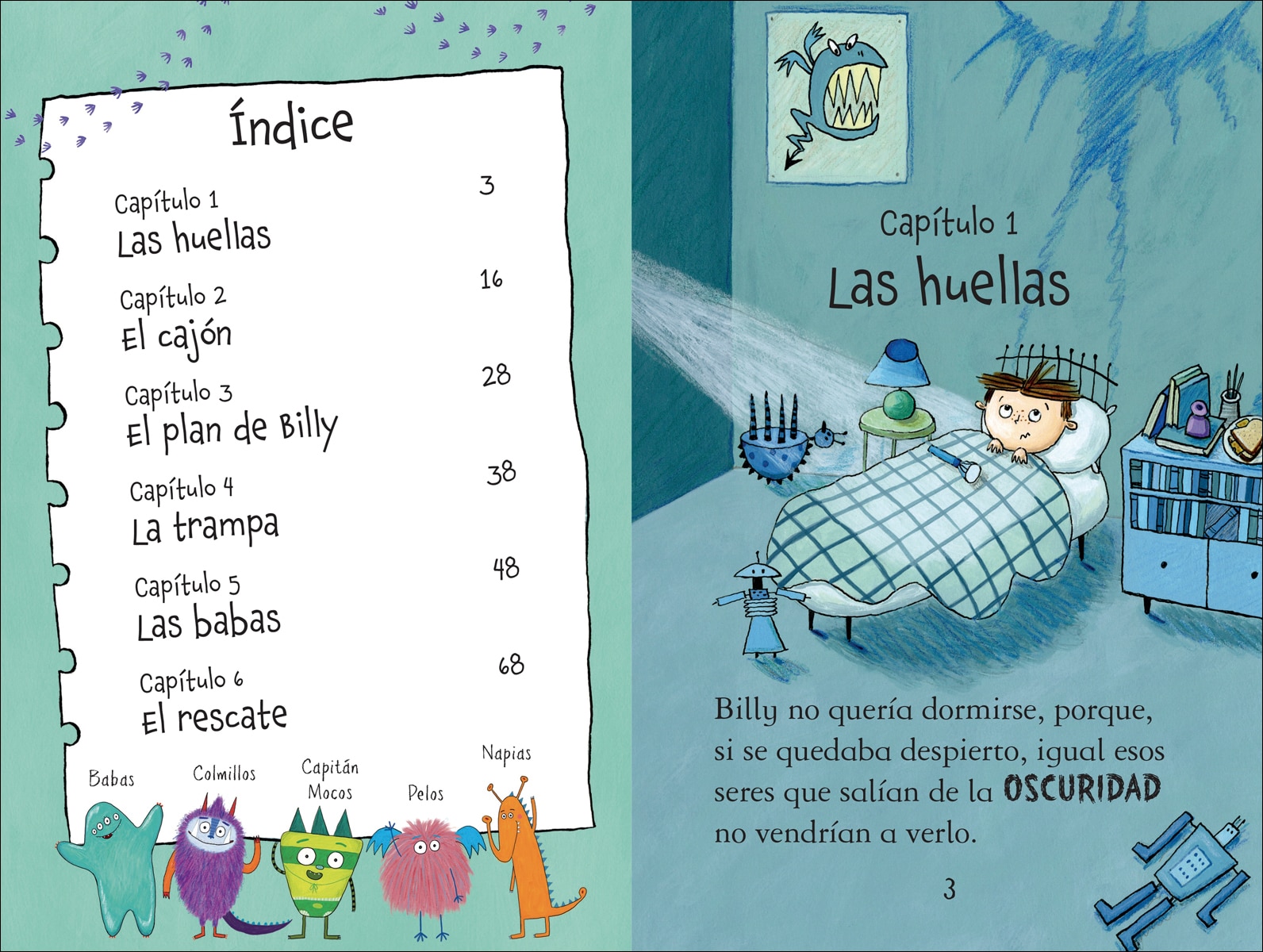 Los monstruos de la oscuridad - LIBRO 1 (Capa mole) 2