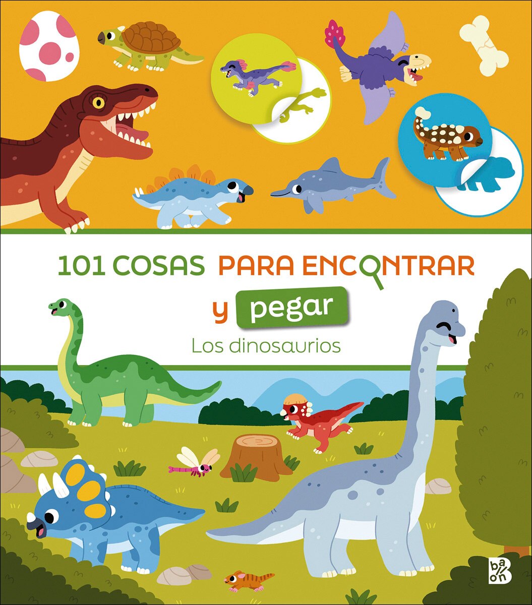 101 COSAS PARA ENCONTRAR Y PEGAR-LOS DINOSAURIOS (Capa mole) 1