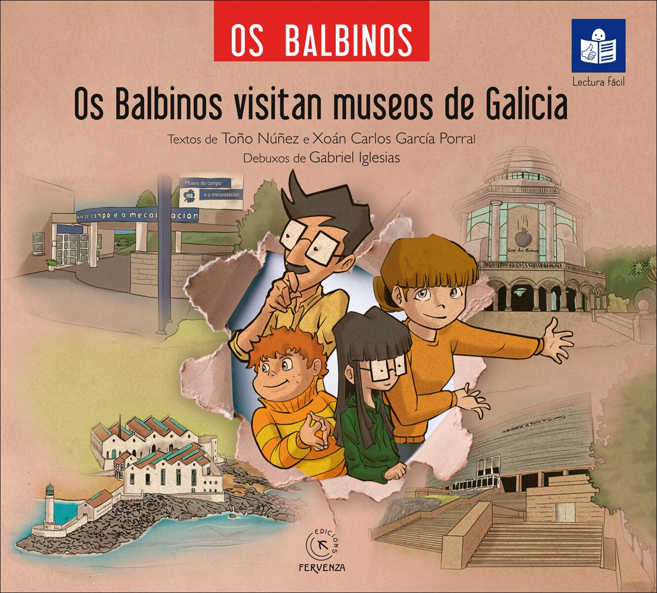 Os Balbinos visitan museos de Galicia (Capa dura) 1