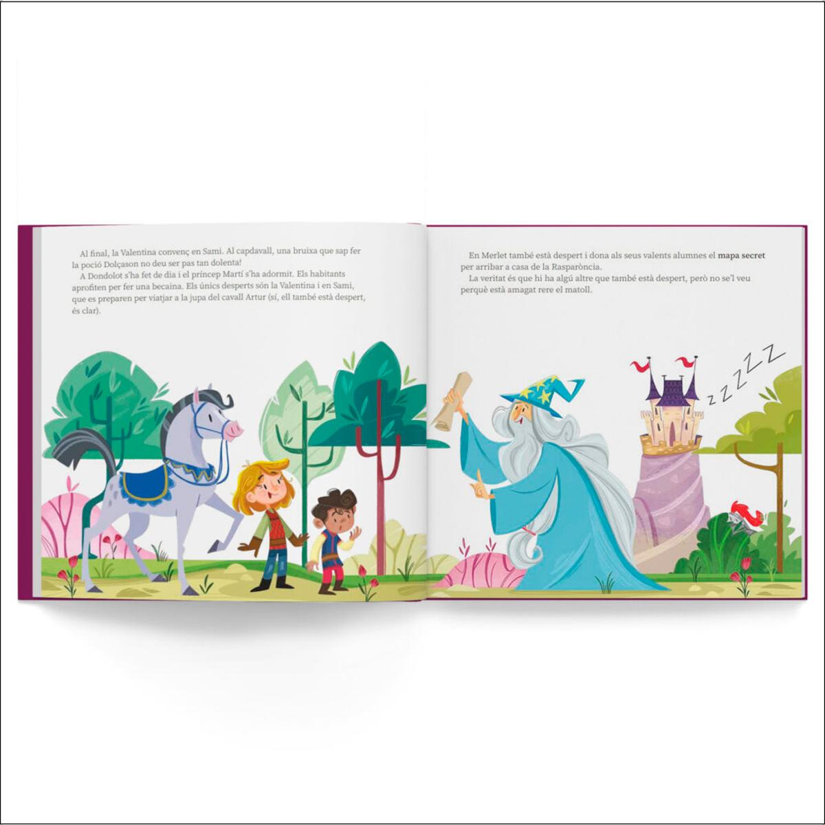 Valentina. La poción de la bruja: Divertidos cuentos ilustrados para niños y niñas de 4 a 7 años / Libros que fomentan los valores de la  (Capa dura) 2