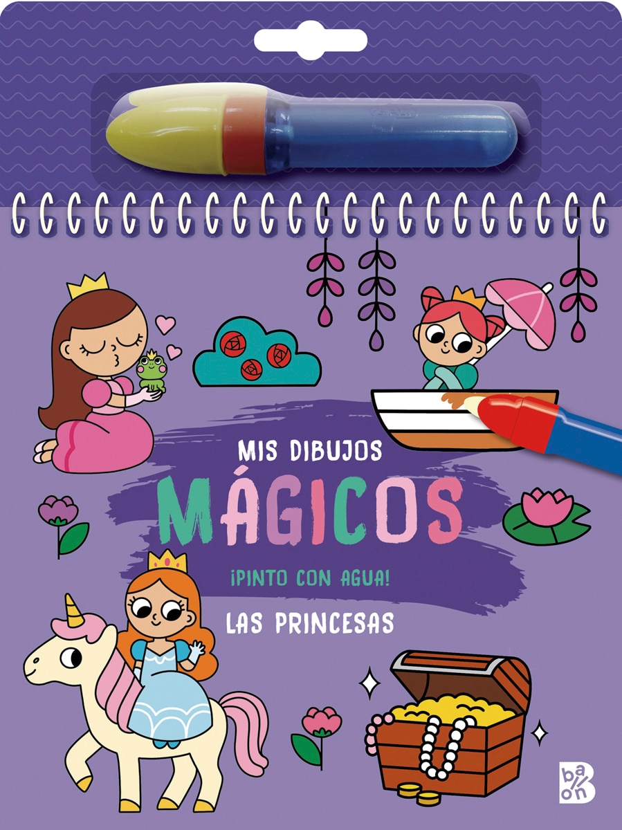 PINTO CON AGUA-LAS PRINCESAS (Capa dura) 1