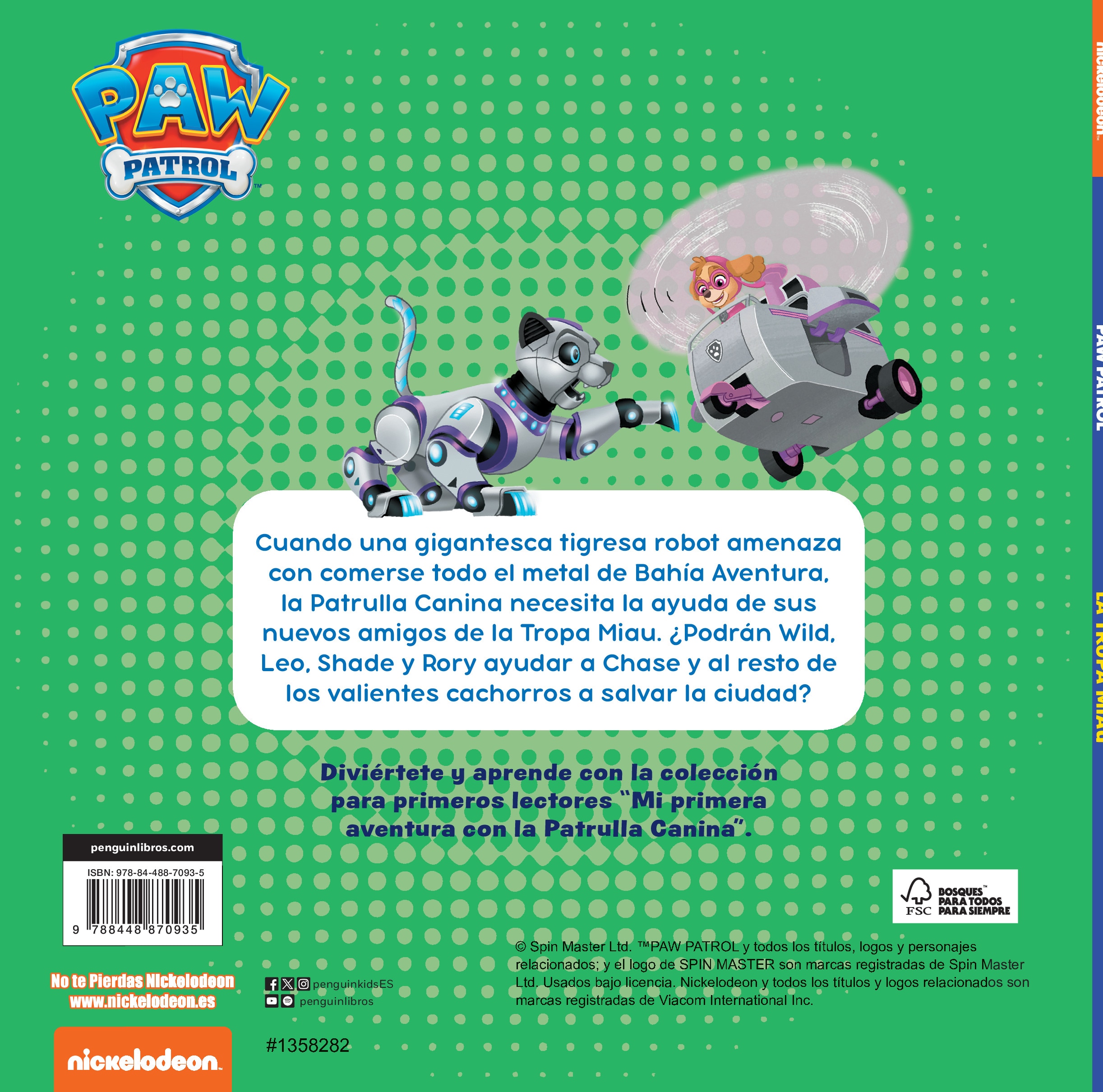Mi primera aventura con la Patrulla Canina | Paw Patrol - La tropa Miau (Capa mole) 2