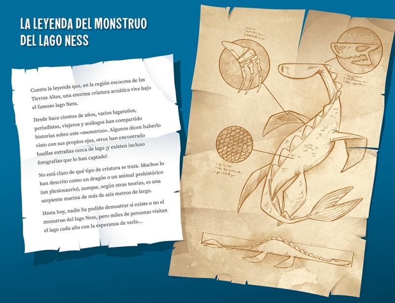 Cazamisterios de leyendas 1 - El monstruo del lago Ness (Tapa dura) 3