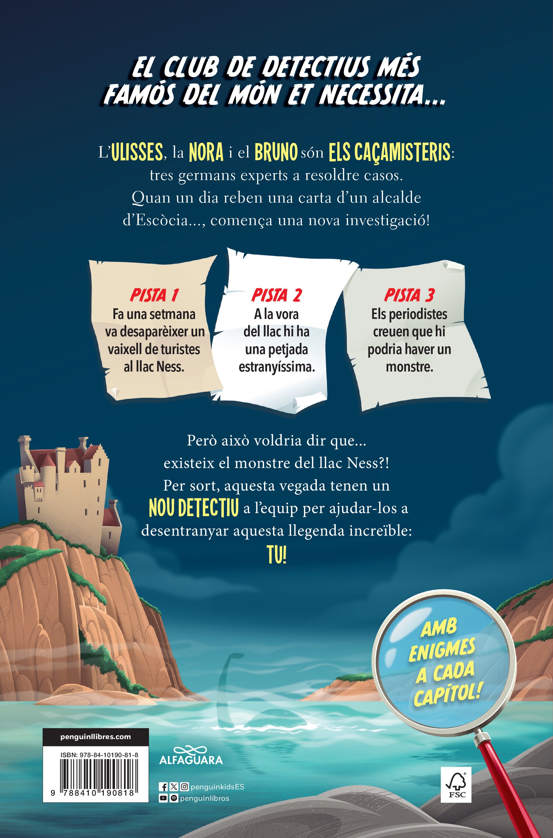 Caçamisteris de llegendes 1 - El monstre del llac Ness (Capa dura) 2