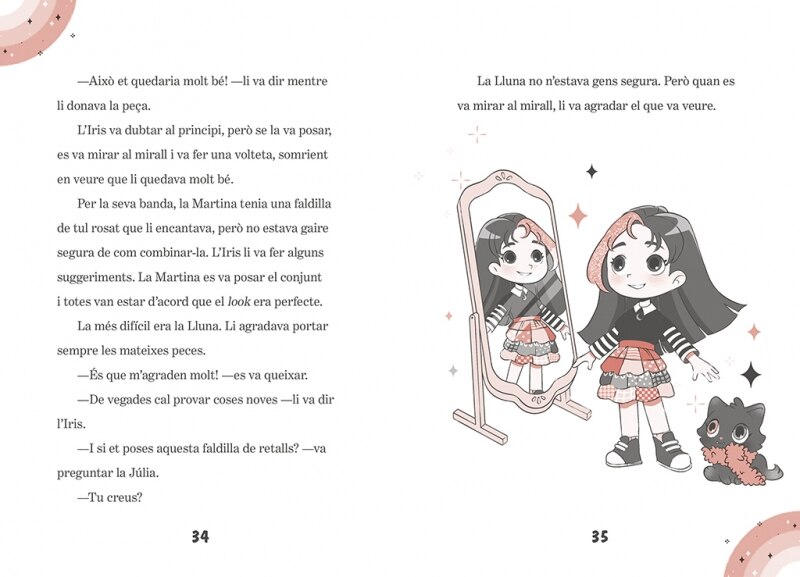 Imagen 2 de Iris i Lluna: cuidadores d'animalets màgics 3 - Un aniversari molt dolç!  (Tapa blanda)