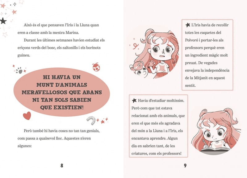 Imagen 4 de Iris i Lluna: cuidadores d'animalets màgics 3 - Un aniversari molt dolç!  (Tapa blanda)