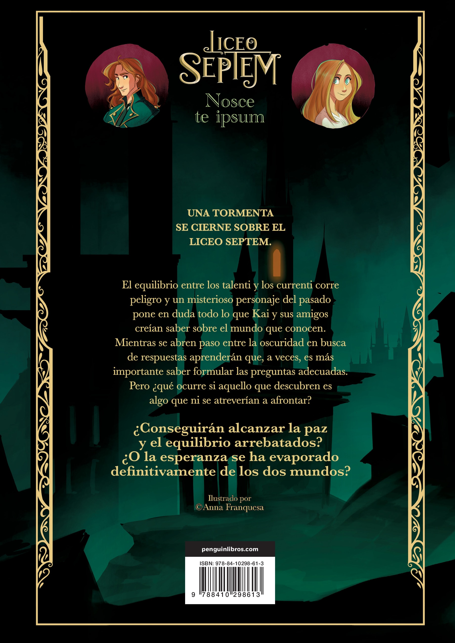 La corona dividida (Liceo Septem, 3) (Tapa dura) 2