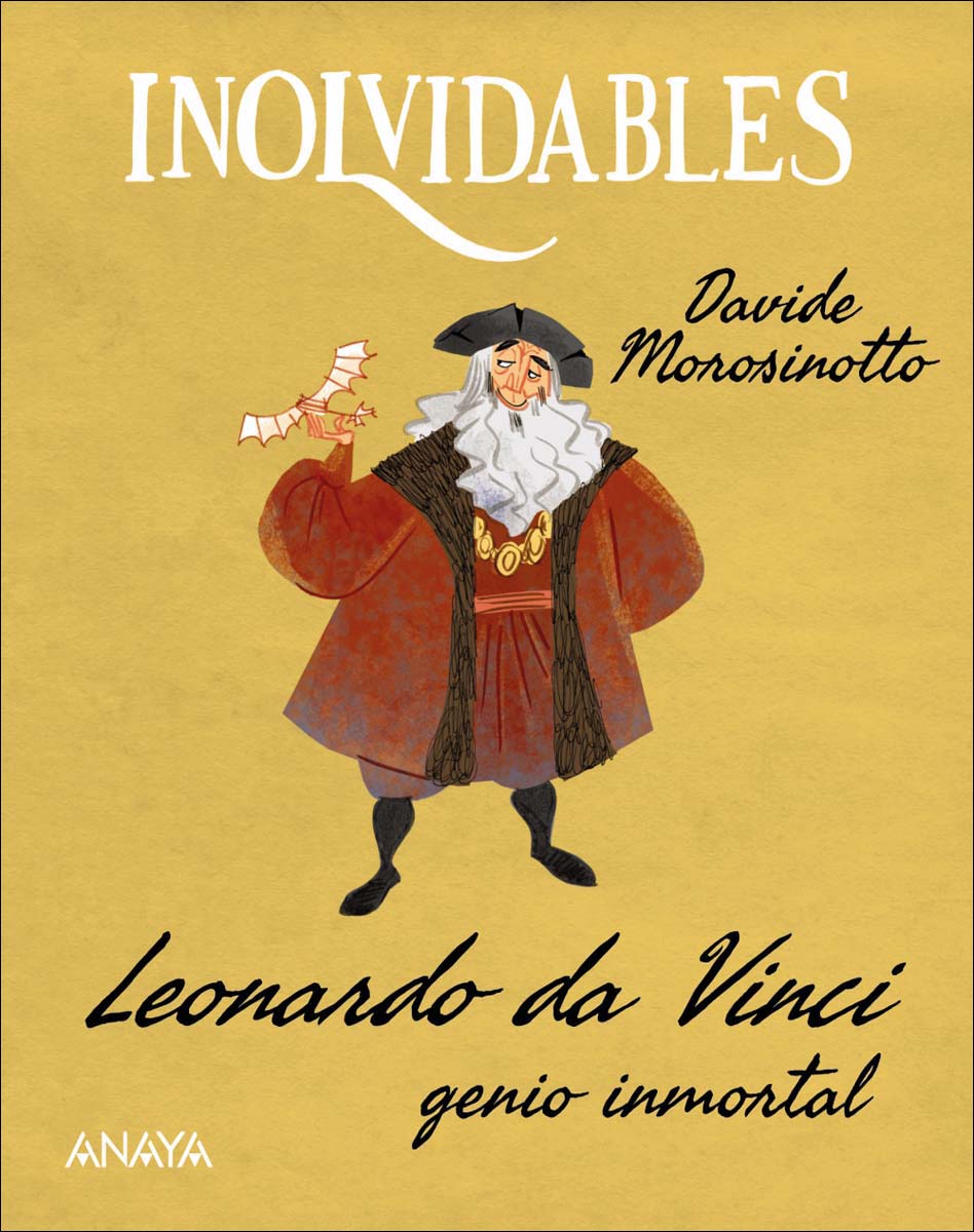 Imagem 0 de Leonardo da Vinci, genio inmortal: Biografía ilustrada para lectores infantiles (Capa mole com abas)