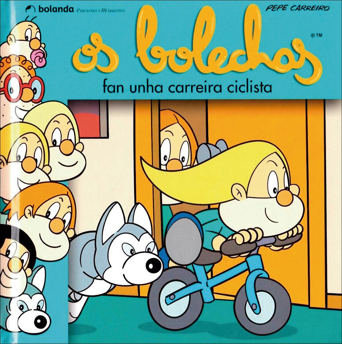 Os Bolechas fan unha carreira ciclista (Capa dura) 1