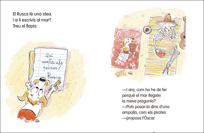 L&Òscar i el Rusca 5 - La pregunta (Capa dura) 5