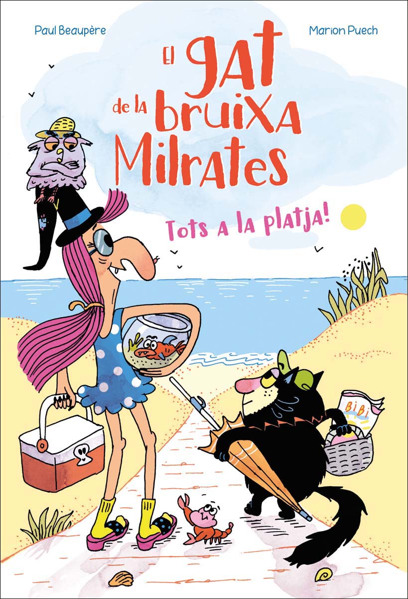 EL GAT DE LA BRUIXA MILRATES. TOTS A LA PLATJA 1
