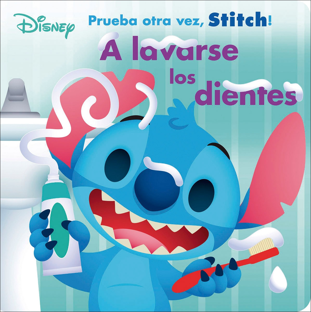 Stitch. A lavarse los dientes: Prueba otra vez, Stitch 1