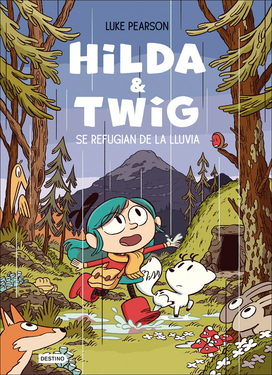 Imagem 0 de Hilda & Twig. Hilda y Twig se refugian de la lluvia