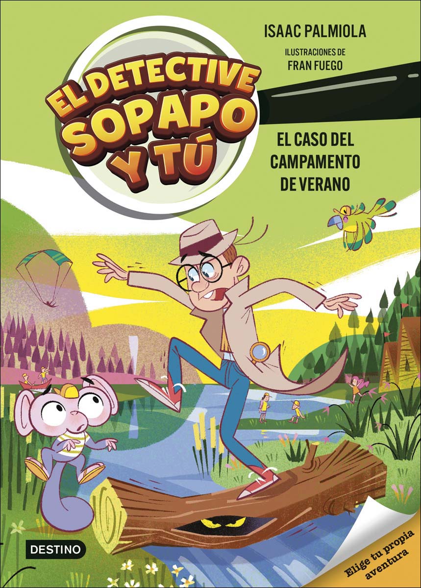 Imagem 0 de El detective Sopapo y tú 3. El caso del campamento de verano (Capa mole com abas)
