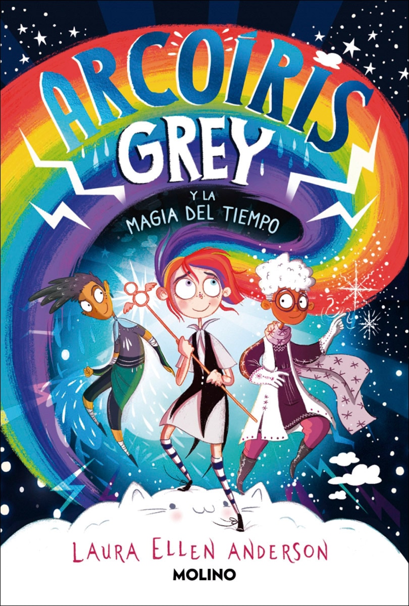 Imagem 0 de Arcoíris Grey 1 - Arcoíris Grey y la magia del tiempo (Capa mole)