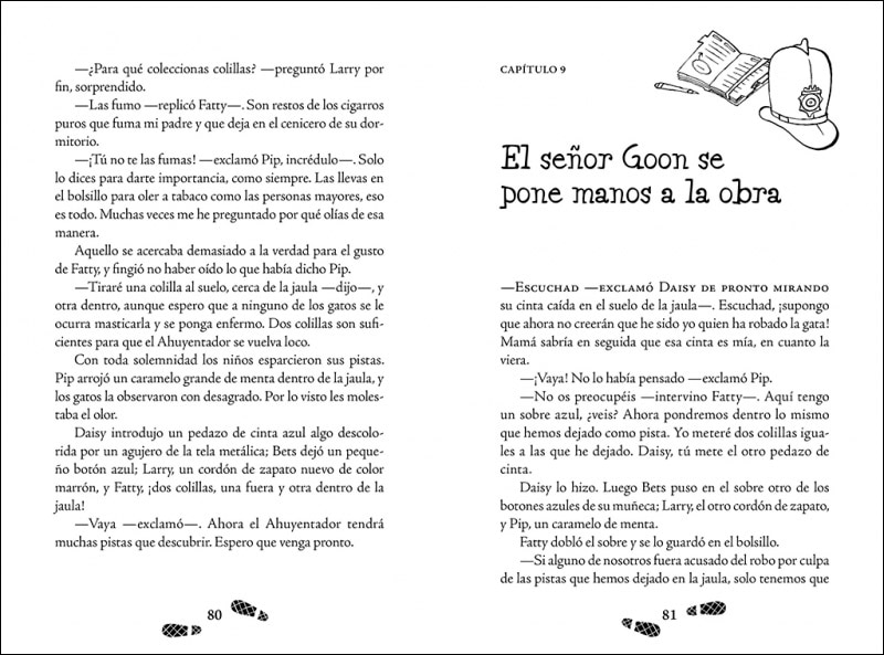 Los cinco detectives 2 - Misterio del gato desaparecido (Capa mole) 4