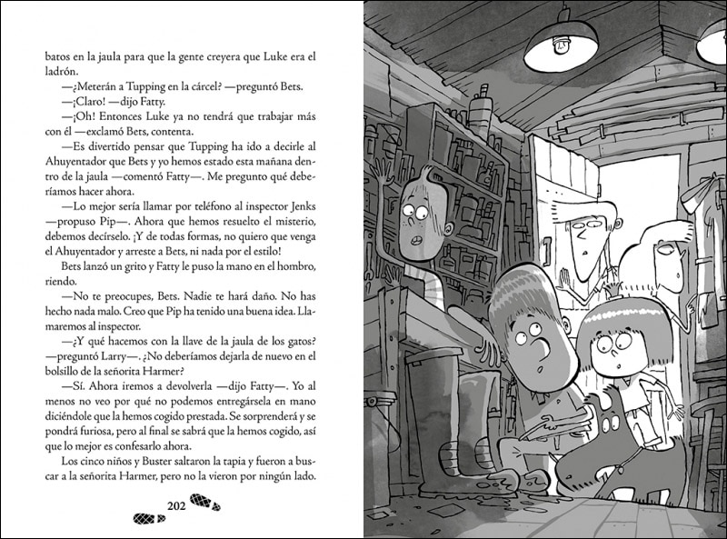 Los cinco detectives 2 - Misterio del gato desaparecido (Capa mole) 5