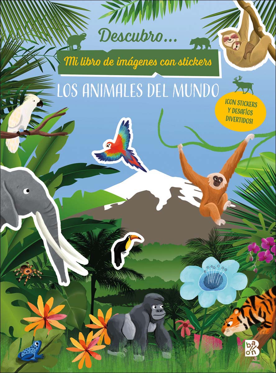DESCUBRO LOS ANIMALES DEL MUNDO - STICKERS (Capa mole) 1