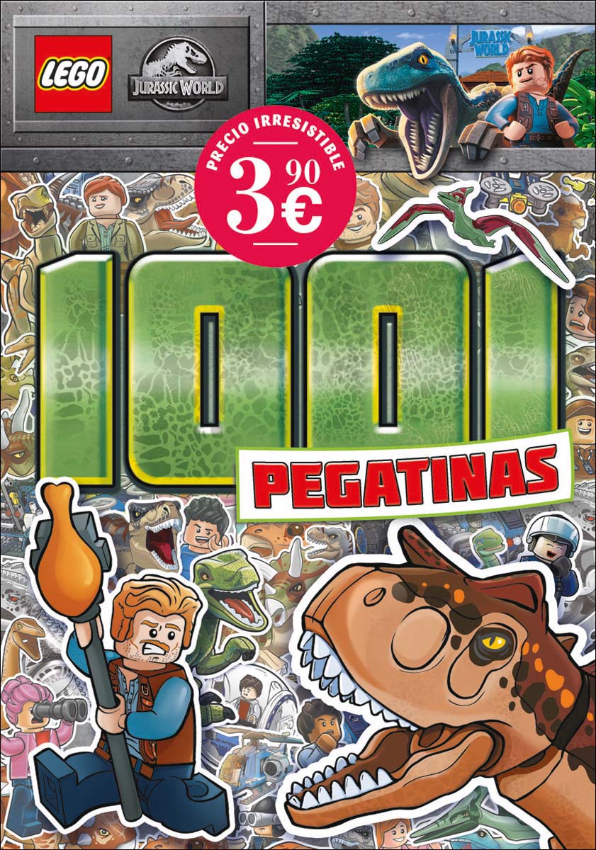 Lego jurassic world.1001 pegatinas 1