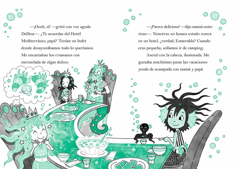 La sirena Esmeralda 5 - La Sirena Esmeralda y la caracola mágica (Capa mole) 3