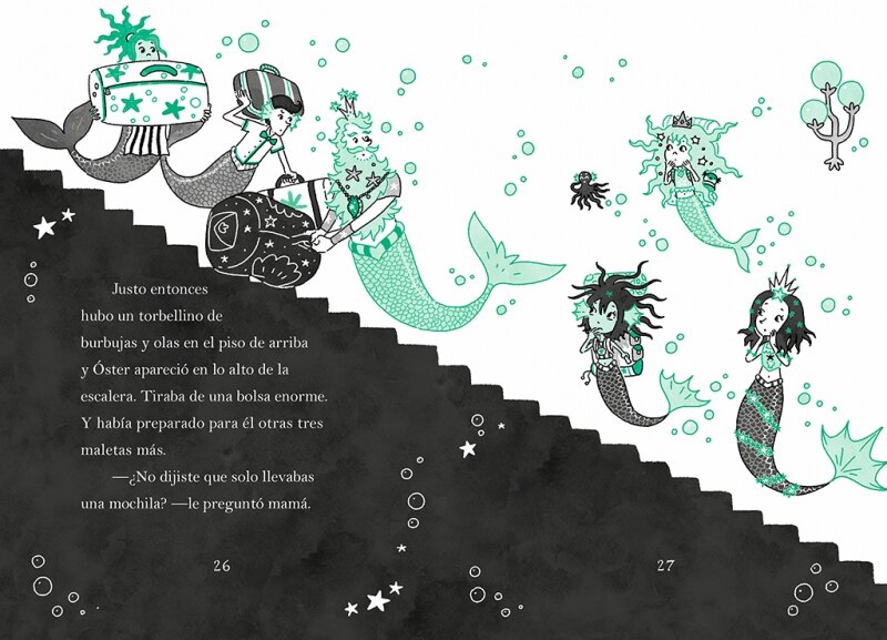 La sirena Esmeralda 5 - La Sirena Esmeralda y la caracola mágica (Capa mole) 5