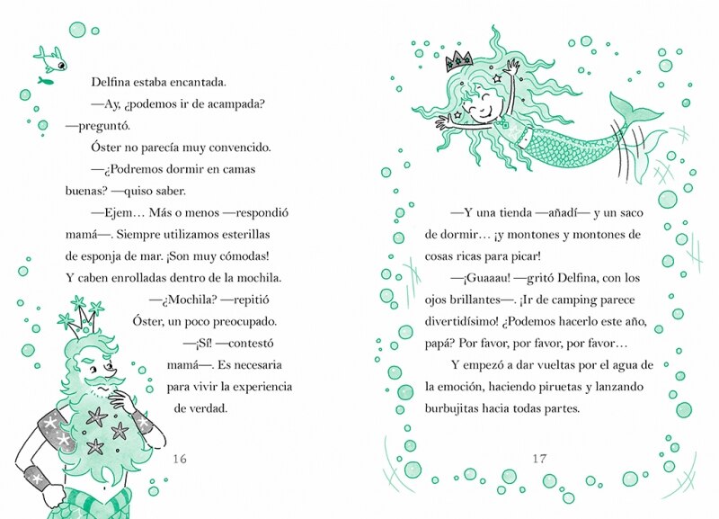 La sirena Esmeralda 5 - La Sirena Esmeralda y la caracola mágica (Capa mole) 6