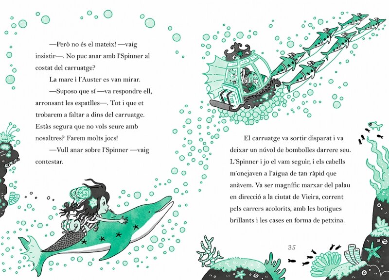 La sirena Maragda 5 - La sirena Maragda i el cargol de mar (Capa mole) 5