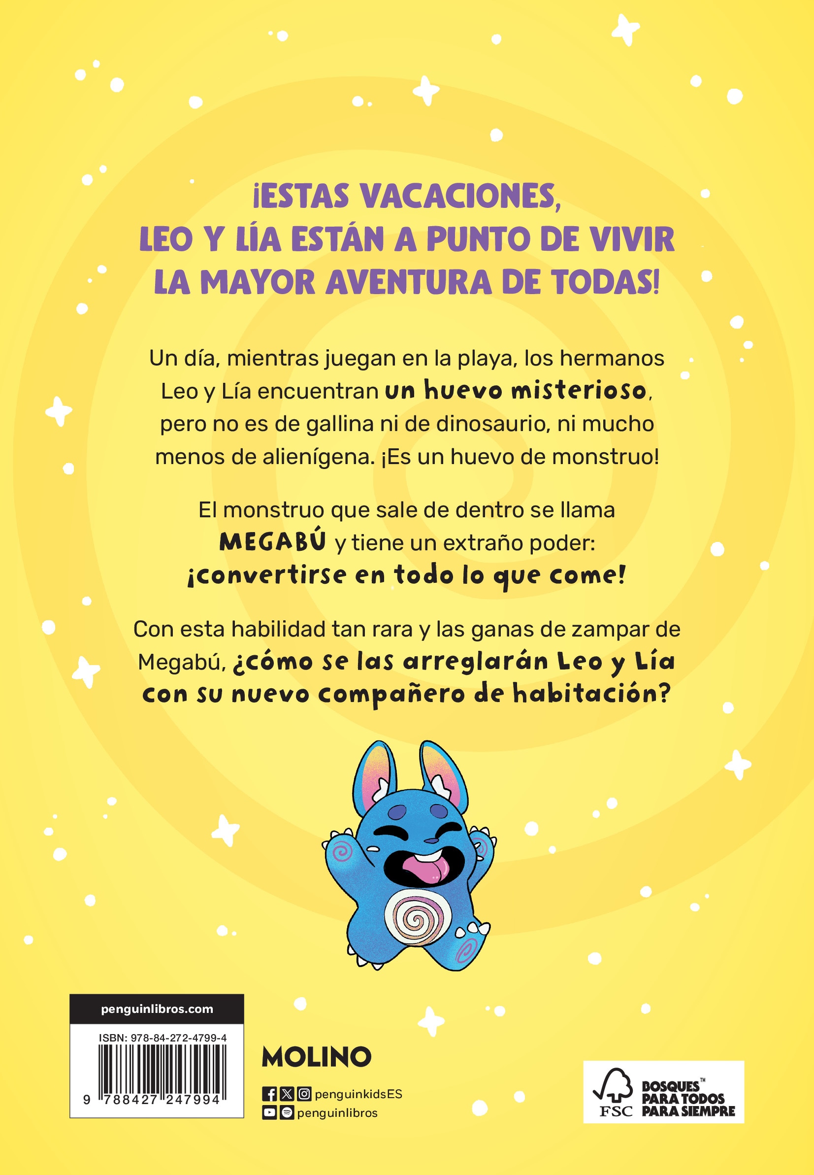 Las aventuras de Megabú 1 - Vacaciones con monstruo: ¡Con portadas holográficas! (Capa mole) 2