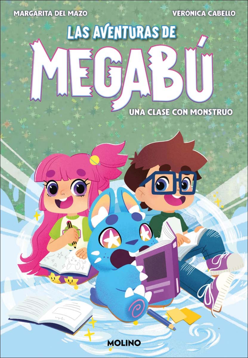 Imagem 0 de Las aventuras de Megabú 2 - Una clase con monstruo: ¡Con portadas holográficas! (Capa mole)