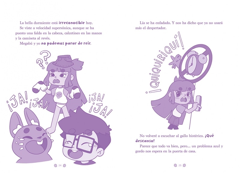 Las aventuras de Megabú 2 - Una clase con monstruo: ¡Con portadas holográficas! (Capa mole) 4