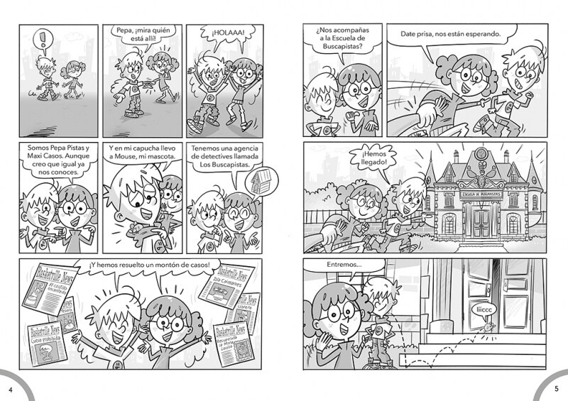 Los BuscaPistas - Escuela de Buscapistas: Casos ingeniosos para detectives fabulosos (Capa mole) 6