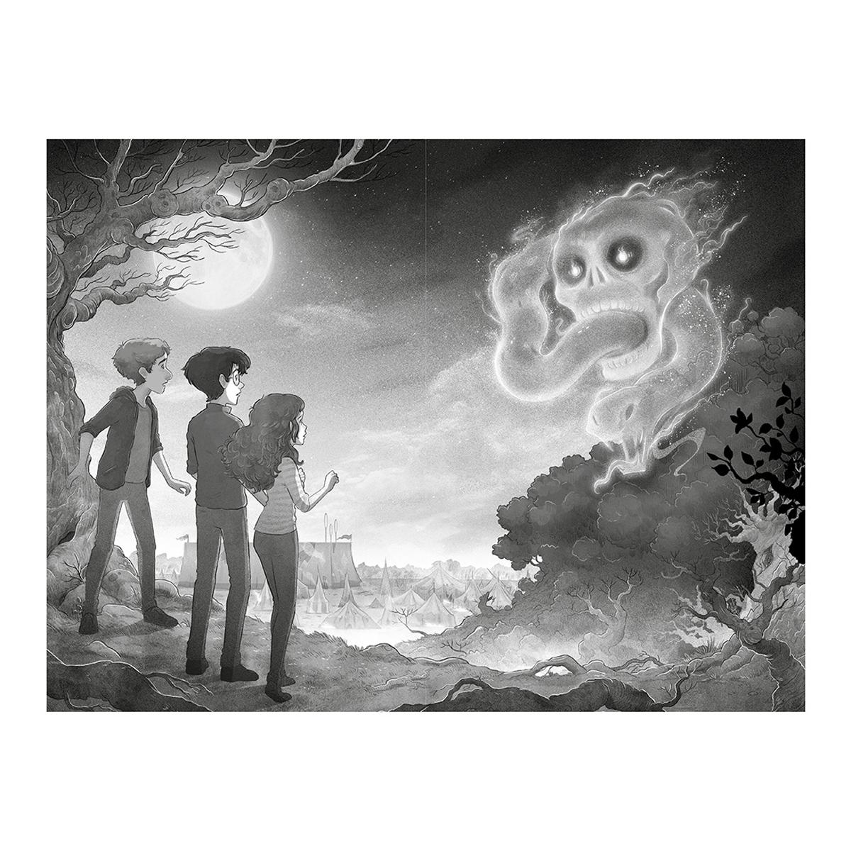 Harry Potter y el cáliz de fuego (Harry Potter, 4) Edición con ilustraciones de Xavier Bonet (Tapa dura) 4